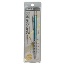 Pentel 飛龍文具 GRAPHGEAR PG1015製圖鉛筆，4mm筆管，金屬銀質防滑設計, 4mm, 1盒