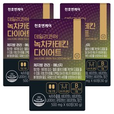 Dailycore 綠茶兒茶素保健錠, 60顆, 3個
