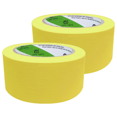 신흥테이프 마스킹 테이프 48mm x 40m 노랑, 2개