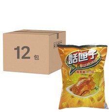話匣子 玉米片 飄香雞汁, 52g, 12包