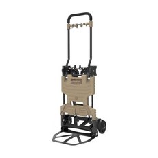 ADAMOUTDOOR 兩用變形推車2代, 高強度鋼管結構，不易變形, 沙色, 1台