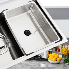 wonang 方形洗碗桶 排球形 SMB300D, 銀, 1個