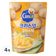 크리스업 감자스틱 허니버터 5p, 100g, 4개