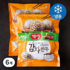 개성 감자만두 (냉동), 400g, 6개