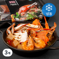 초록햇살 얼큰한 꽃게탕 (냉동), 3개, 800g