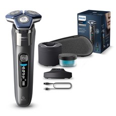 필립스 SkinIQ 7000 시리즈 전기면도기, S7887/72, 다크 크롬