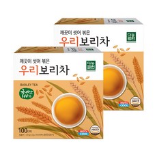 다농원 깨끗이 씻어 볶은 우리보리차, 1.2g, 100개입, 2개