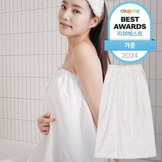 글램모먼트 여성용 드레스업 목욕 샤워가운 골프가운