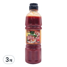 하우하우 칠리소스, 600g, 3개