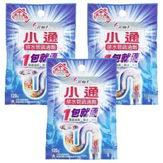 farcent 花仙子 排水管專用疏通劑, 120g, 3包