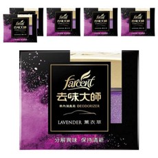 去味大師 汽車消臭, 120g, 6盒