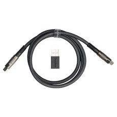 키크론 더블슬리브 Geek 8K Cable 블랙, 1개, 1000mm