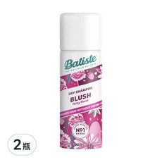 Batiste 芭緹絲 BLUSH 秀髮乾洗噴劑, 清爽蓬鬆, 50毫升, 50ml, 2瓶