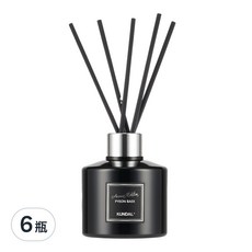 KUNDAL 昆黛爾 Aroma Edition 家用淨化空氣香薰擴香組, Pyeon Baek, 200ml, 6瓶