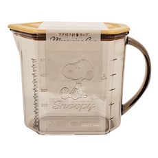 nishiki 錦化成 量杯附蓋 史努比 Snoopy, 670ML, 1個
