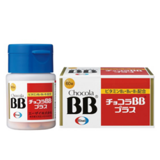 Eisai 衛采 Chocola BB Plus 糖衣錠, 60錠, 維生素B2為主藥劑, 60顆, 1罐