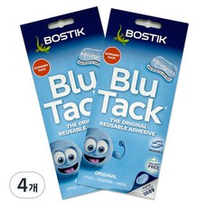 Bostik Blu-Tac 黏土黏合劑原版 90g, 4個