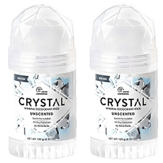 美國 CRYSTAL 無香礦物除味棒, 120g, 2個