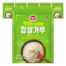해표 사조 찹쌀가루, 350g, 6개