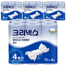 Kleenex 舒潔 乾濕兩用抹布 藍色, 72張, 24捲