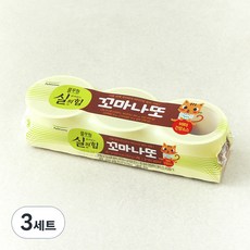풀무원 살아있는 실의힘 꼬마나또 버터 간장소스, 29.9g, 3개입, 3개 89.7g, 3세트