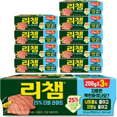 동원 리챔 더블라이트 600g 10개