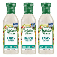 Walden Farms 牧場調味料, 3個, 355ml