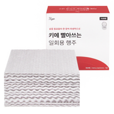 Kie可水洗一次性抹布, 50入, 1個