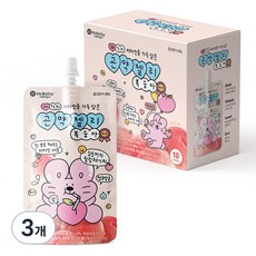 맥널티커피 10가지 비타민을 가득 담은 곤약젤리 복숭아 10개입, 1.3kg, 3개