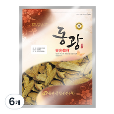 동광종합물산 감초볶음 구감초 우즈베키스탄산, 600g, 6개