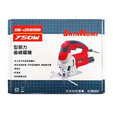 SHINKOMI 型鋼力 線鋸機, 750W免工具快速更換鋸片, 1台