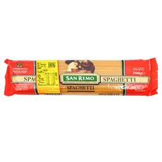 SAN REMO 聖雷蒙義大利直麵，杜蘭小麥粉製成，500克, 500g, 1包