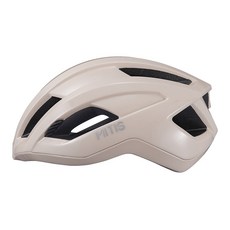 VIVIMAX MITIS 空力磁扣 自行車安全帽 265g, M(頭圍53~58 cm), 鮮奶茶, M(頭圍53~58 cm), 1個