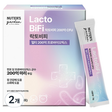 누터스가든 반려동물 락토비피 멀티 200억 프로바이오틱스 영양제, 장건강/유산균, 30회분, 2개