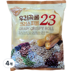 우리곡물 크리스피롤 23, 4개, 500g