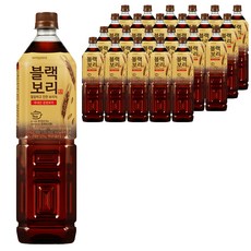 하이트진로 블랙보리차 음료, 1.5L, 24개