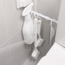 Home Studio懸浮壓縮桿清掃刷組, 1套, 白色