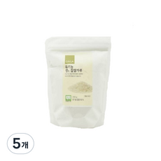 올가홀푸드 유기농 생 찹쌀가루, 350g, 5개