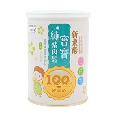 新東陽 寶寶純豬肉鬆, 營養豐富, 高蛋白, 低脂, 低糖, 低鈉, 無防腐劑與味精, 120g, 1罐