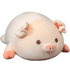 네이처타임즈 안고자는 돼지 인형