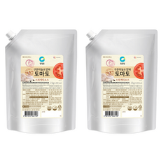 청정원 토마토 스파게티소스, 2kg, 2개 2개, 2kg