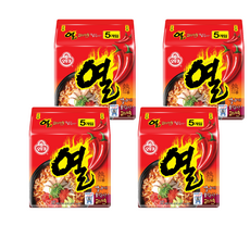 오뚜기 열라면 120g, 20개