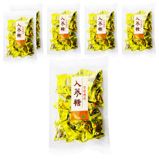 高麗人蔘風味糖, 110公克, 台灣產, 110g, 6袋