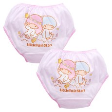 ONEDER 旺達棉品 雙子星三角褲 女童, XL, 混色, 2入