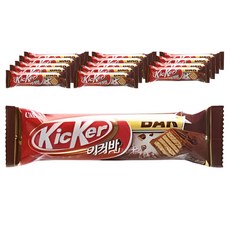 크라운 키커 초코바, 30g, 15개