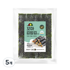 해농 꼬마 김밥김 4절 400p, 5개, 220g