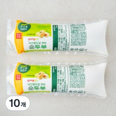 곰곰 국산콩으로 만든 순두부, 400g, 10개