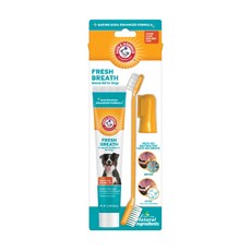 ARM&HAMMER 犬用3合1潔牙套組 深潔, 有效去除牙垢結石，輕鬆實現亮白牙齒, 1組