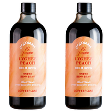 COFFEEPLANT 哥倫比亞El Paraíso Rich Peach冷萃咖啡原液, 1入, 2個, 500ml