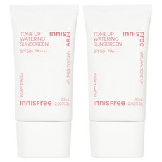 이니스프리 톤업 워터링 선스크린 SPF50+ PA++++, 60ml, 2개